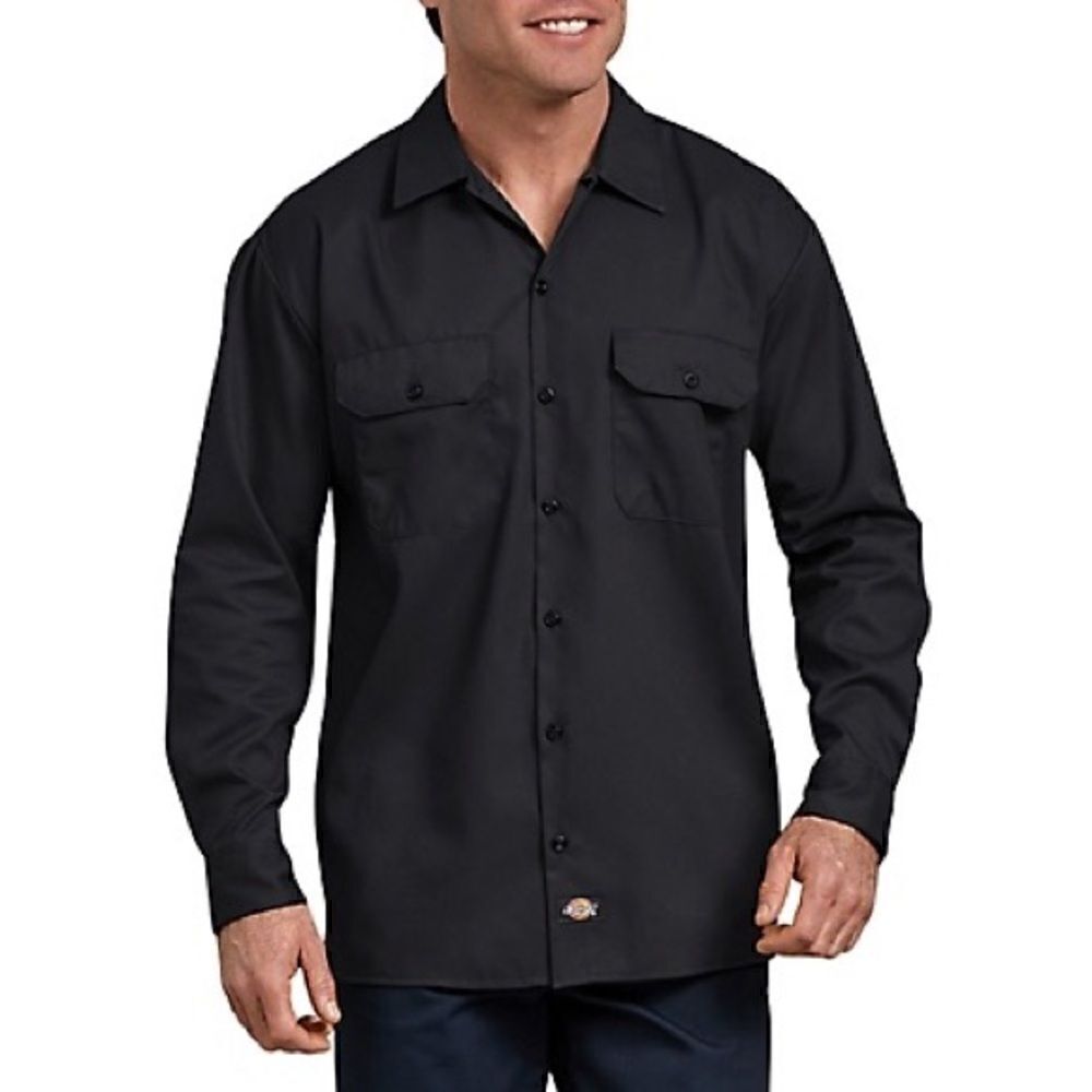 Dickies Dress Black Shirt Size M
